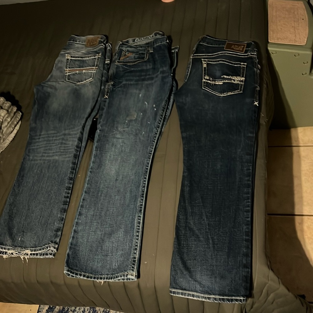 3 pair Ariat M4 low rise boot